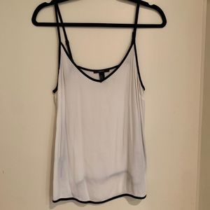 Forever 21 white/black top